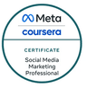 Meta Social Media Marketing Professional certificate badge